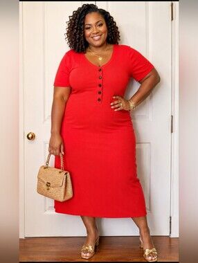 🔥Red Dress by Velvet Torch, Size XXL